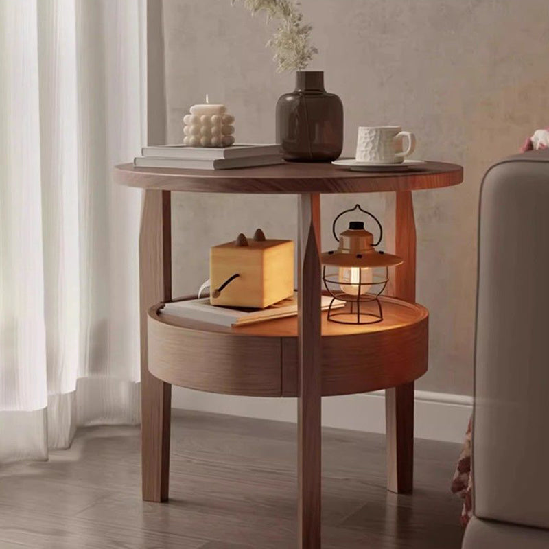 ヴィンテージ　木製サイドテーブル　引き出し付き　1 ヴィンテージ 木製サイドテーブル 引き出し付き 1 サイドテーブル