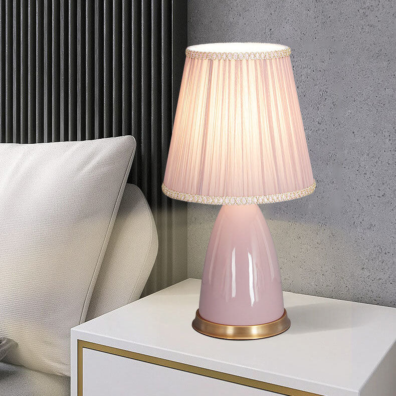 Dusty pink table lamp hotsell