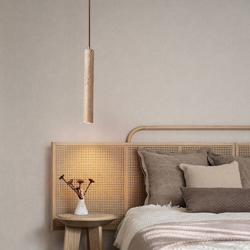 HÖVISK lantern for block candle, handmade bamboo, 14