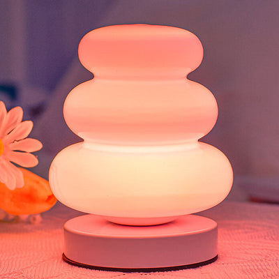 Modern Creative Gourd Colorful LED Night Light Table Lamp