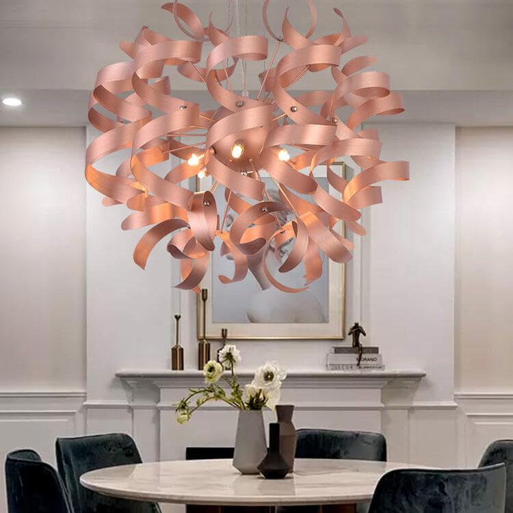 Ribbon shop ceiling light