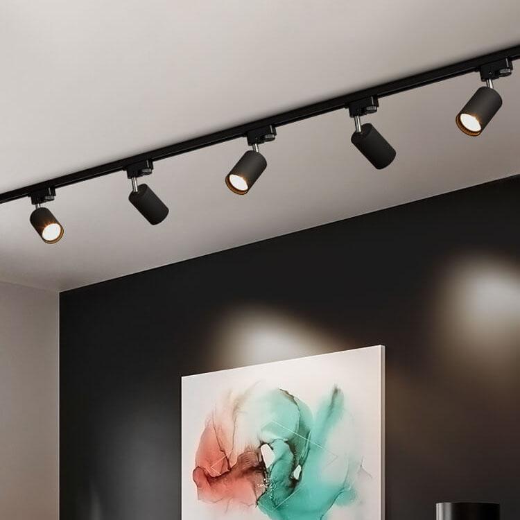 Track discount mounted lights