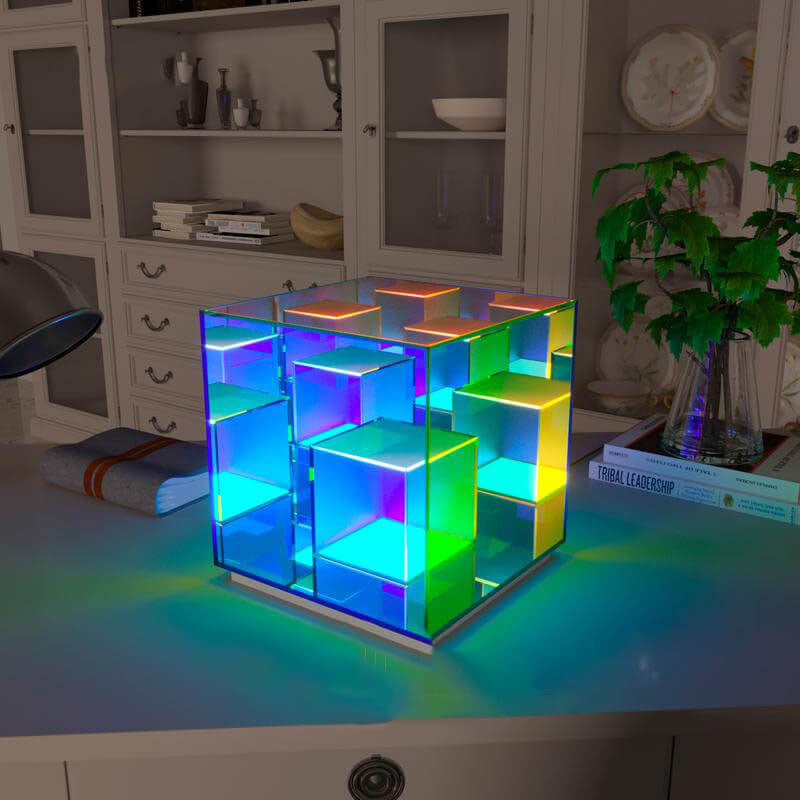Modern Acrylic RGB Line Rubik&