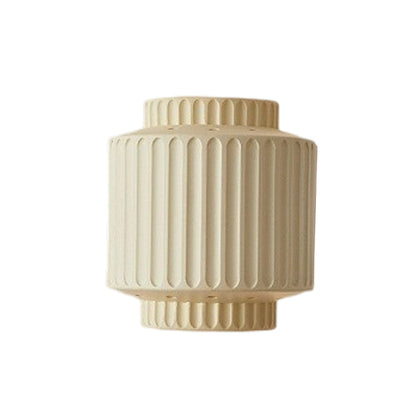 Cylinder Stripe Resin Wall Sconce Lamp