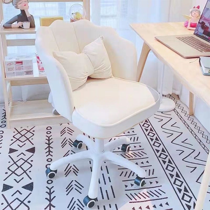 Moderno Minimalista Rectangular Taburete de Tocador de Terciopelo y Plástico con Respaldo Sin Brazos Para Dormitorio 