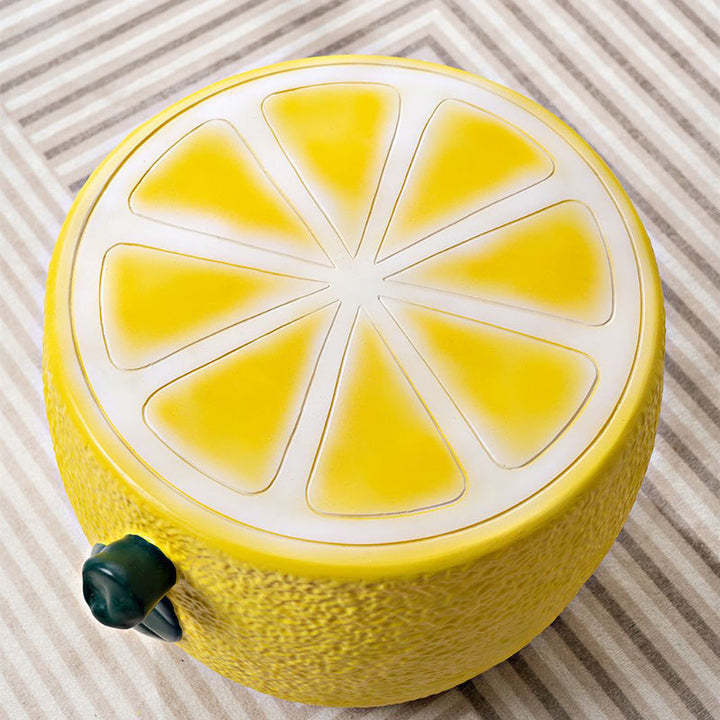 Moderno Art Deco Hoja de Limón Redonda Silla de Plástico Sin Respaldo Sin Brazos Para Dormitorio 