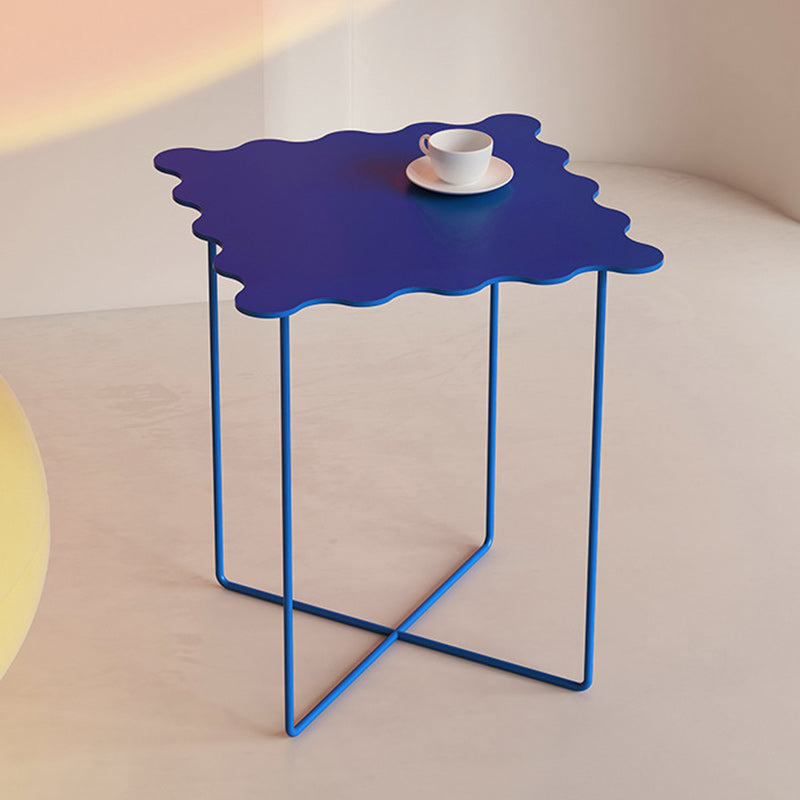 Moderner minimalistischer runder quadratischer rechteckiger Eisensofatisch 1-stufig für Wohnzimmer 