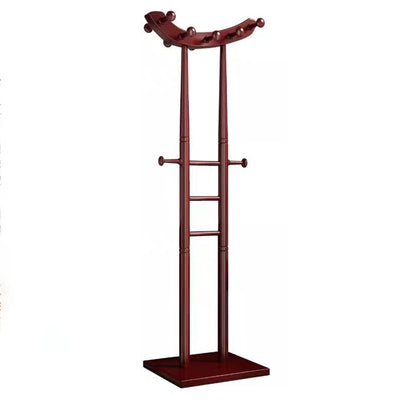 Modern Minimalist Boat-Shaped Hook Solid Wood Display Rack For Living Room