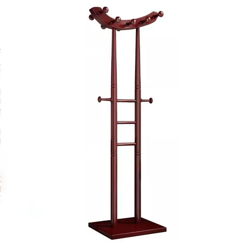 Modern Minimalist Boat-Shaped Hook Solid Wood Display Rack For Living Room