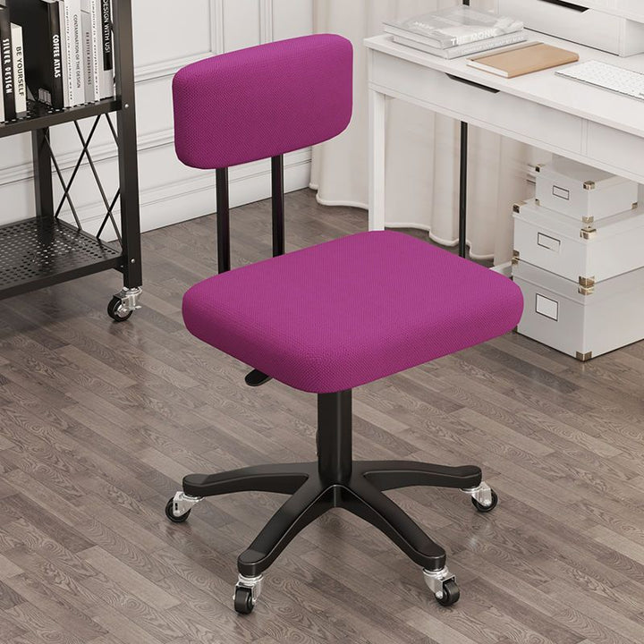 Chaise de bureau rectangulaire minimaliste moderne en tissu plastique alliage d&