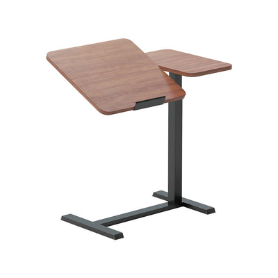 Modern Minimalist Rectangular Particle Board Carbon Steel Side Table 1-Tier For Living Room