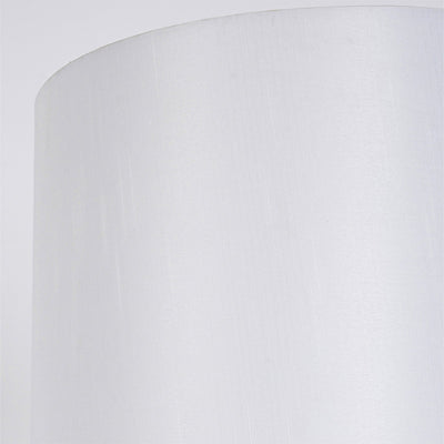 Modern Minimalist Blue Gradient Glass Vase Fabric 1-Light Table Lamp For Bedroom