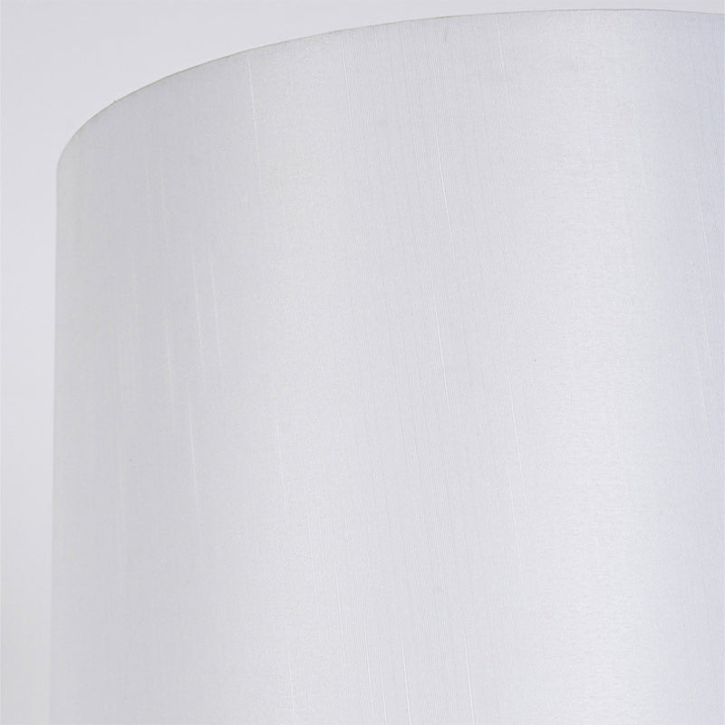 Modern Minimalist Blue Gradient Glass Vase Fabric 1-Light Table Lamp For Bedroom