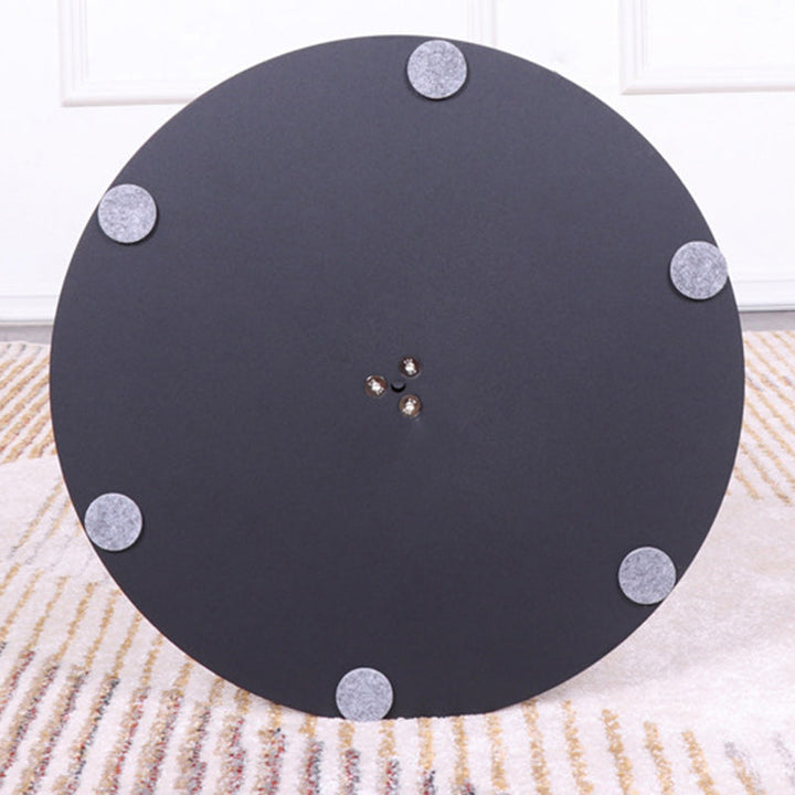 Moderner minimalistischer runder Eisenstahlplatten-Bartisch für das Esszimmer 
