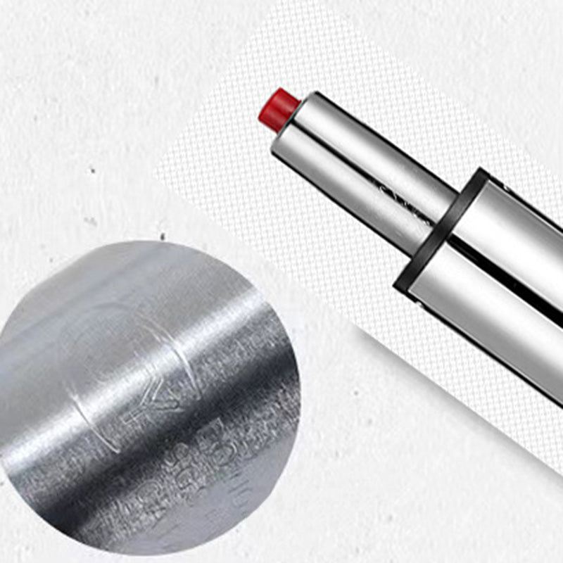 Zeitgenössischer nordischer quadratischer Leder-Metall-Schreibtischstuhl mit Rückenlehne und Armlehne für das Home Office 
