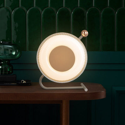 Nordic Light Luxury Round Acrylic LED Decorative Table Lamp