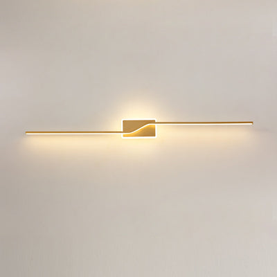 Moderne minimalistische Bar Aluminium Silikon Acryl LED Wandleuchte Lampe für Wohnzimmer 