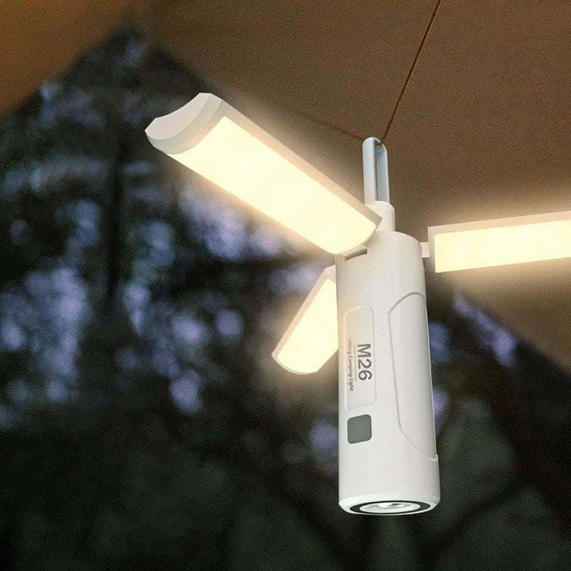 Luz LED para exteriores de hierro acrílico cilíndrico portátil solar creativa contemporánea para patio exterior 