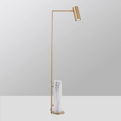 Nordic Minimalist Foldable Iron Stone LED Standing Floor Lamp