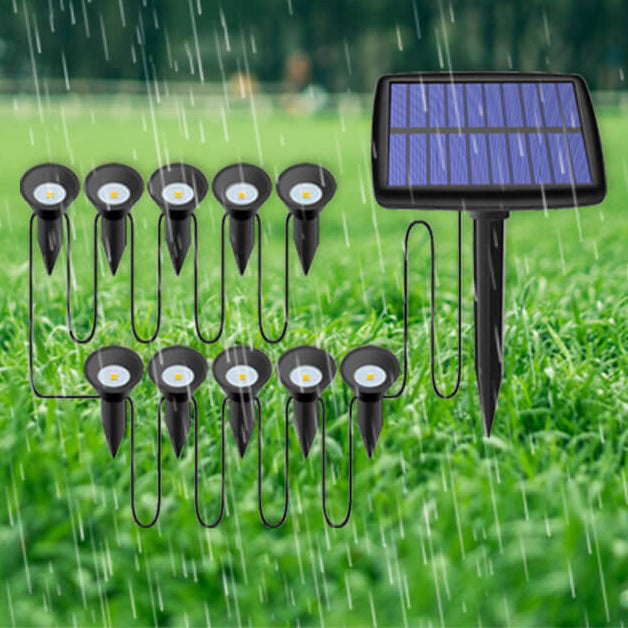 Industrielle Solar-LED-Landschaftsleuchte für den Außenbereich, wasserdicht 