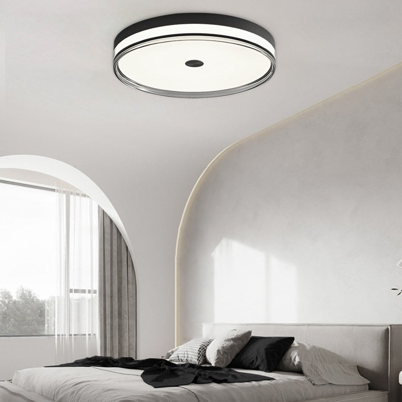 Moderne unbedeutende runde Metallacryl-LED-Deckenleuchte für Schlafzimmer 