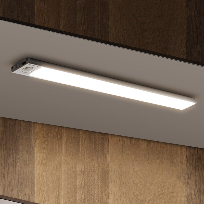 مصباح حائط LED مستطيل من الألومنيوم ABS بحساسية تلقائية بتصميم بسيط وحديث للدراسة 