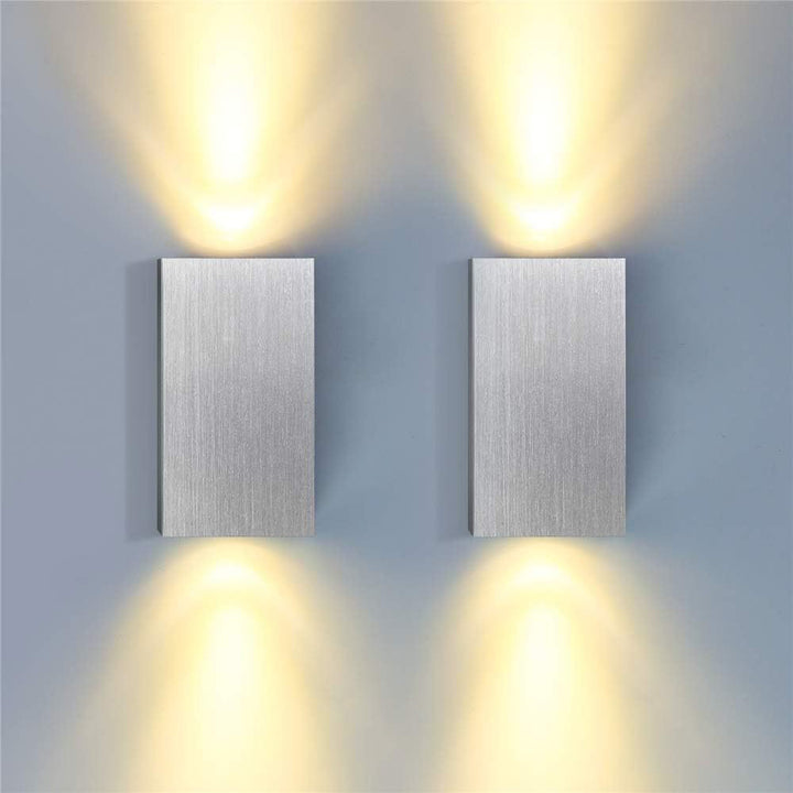 Modern Simplicity Waterproof Aluminum Cubic LED Wall Sconce Lamp For Outdoor Patio