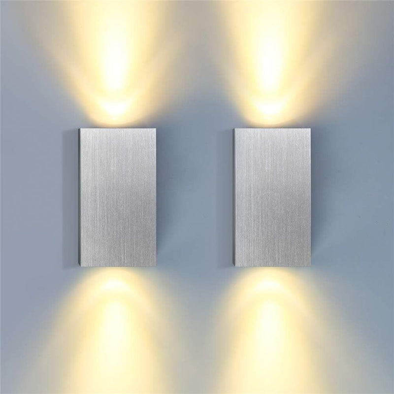 Modern Simplicity Waterproof Aluminum Cubic LED Wall Sconce Lamp For Outdoor Patio