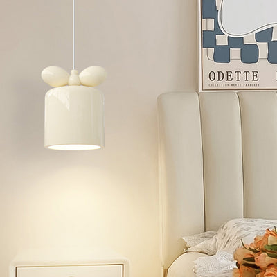 Moderne Einfachheit Zylinder Bogen Metall Harz 1/3/5 Licht Pendelleuchte Für Schlafzimmer 