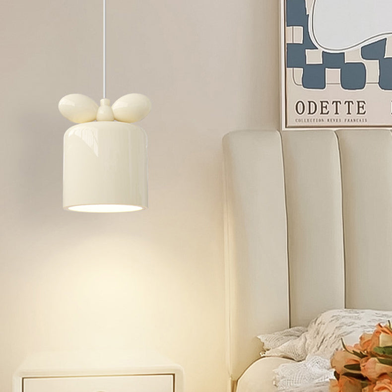 Moderne Einfachheit Zylinder Bogen Metall Harz 1/3/5 Licht Pendelleuchte Für Schlafzimmer 
