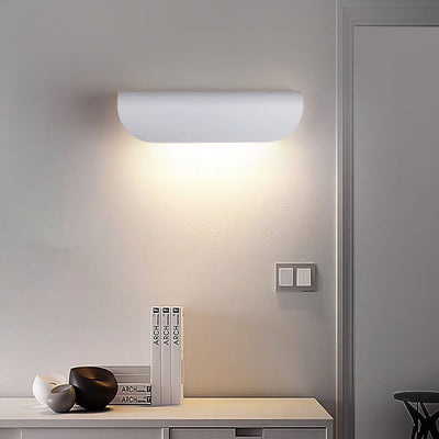 Lámpara de Aplique de Pared LED de Tira Larga de Aluminio Simple Impermeable para Exteriores 