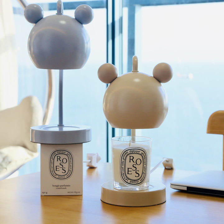 Moderne Cartoon-Maus-Hardware Aromatherapie Schmelzwachs 1-Licht Tischlampe 
