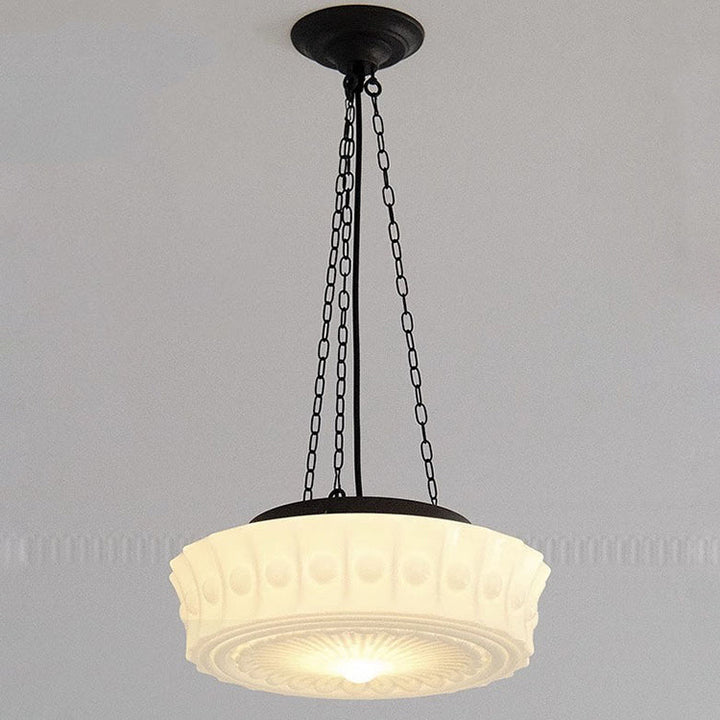 Zeitgenössische Einfachheit Eisen Glas Zylinder Schatten 3-Licht Kronleuchter für Wohnzimmer 