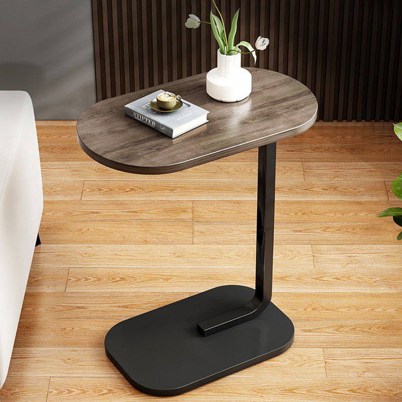 Zeitgenössischer nordischer rechteckiger MDF-Stahl-Couchtisch für das Wohnzimmer 