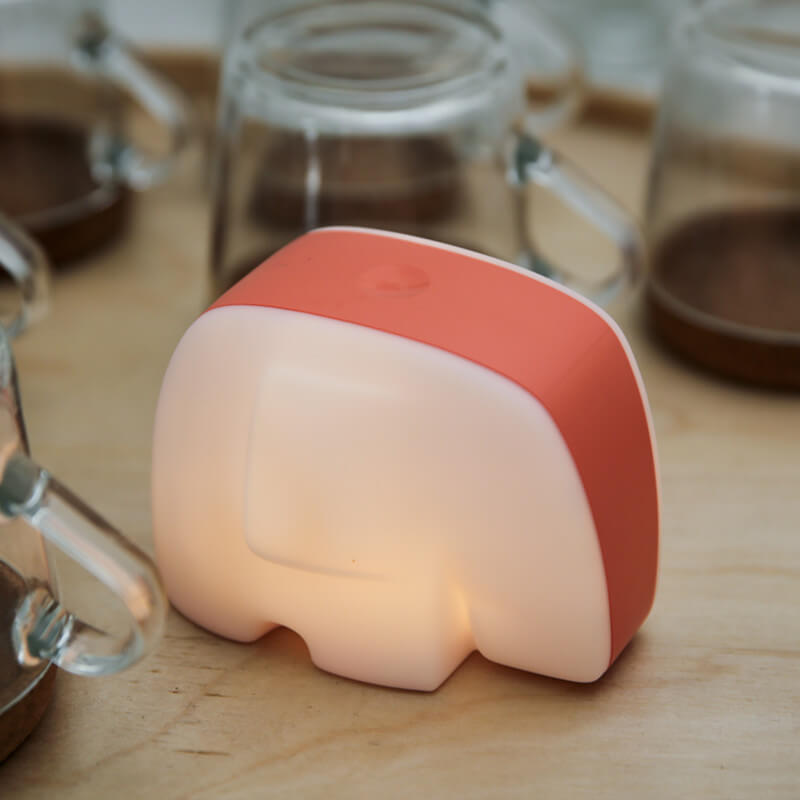 Lampe de Table LED Élégante et Moderne avec Petit Élément Élégant en ABS 