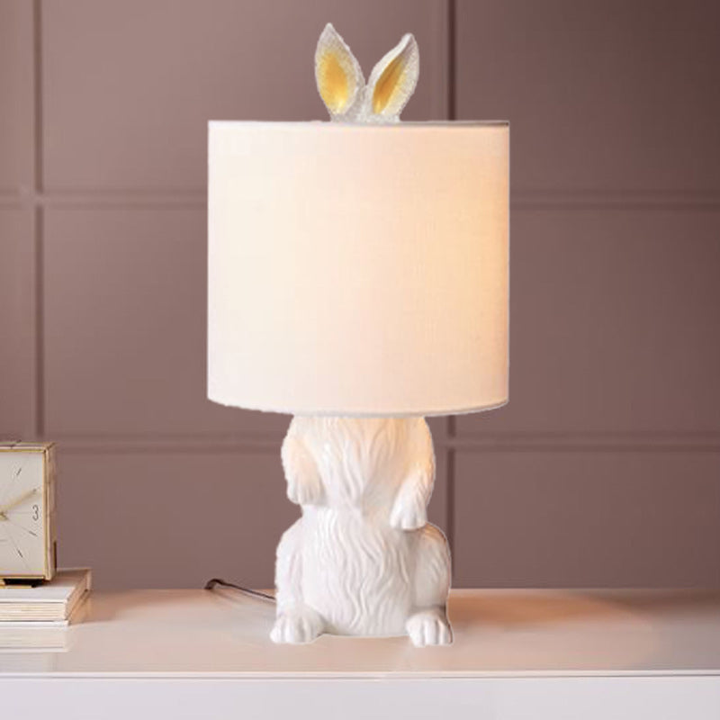 Lámpara de Mesa de 1 Luz con Forma de Conejo Minimalista Moderna 
