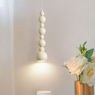 Creative Cream Style Iron Gourd Skewers 4/8-Light Chandelier