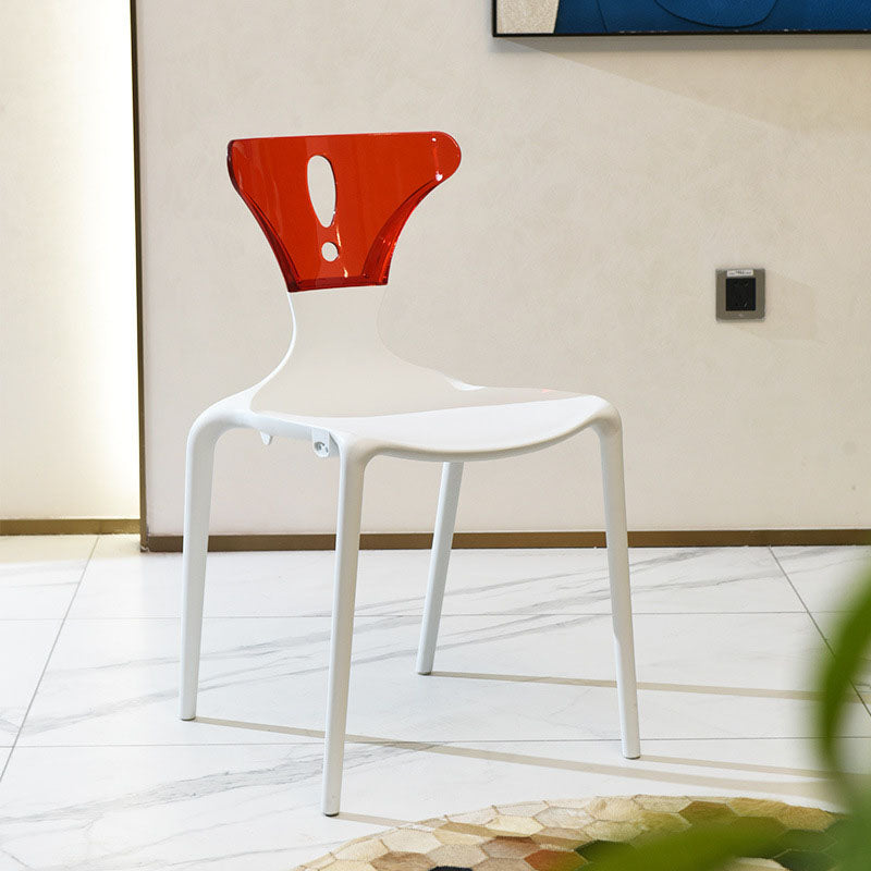Chaise de salle à manger contemporaine scandinave PP carré point d&