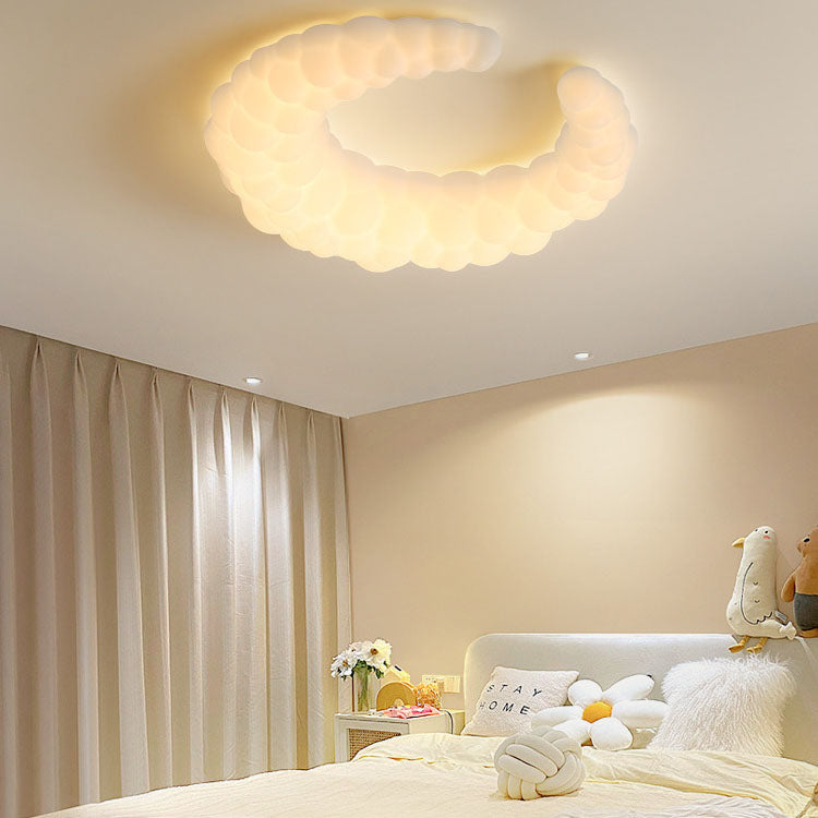 Luz de techo empotrada LED de hierro minimalista moderno para dormitorio 