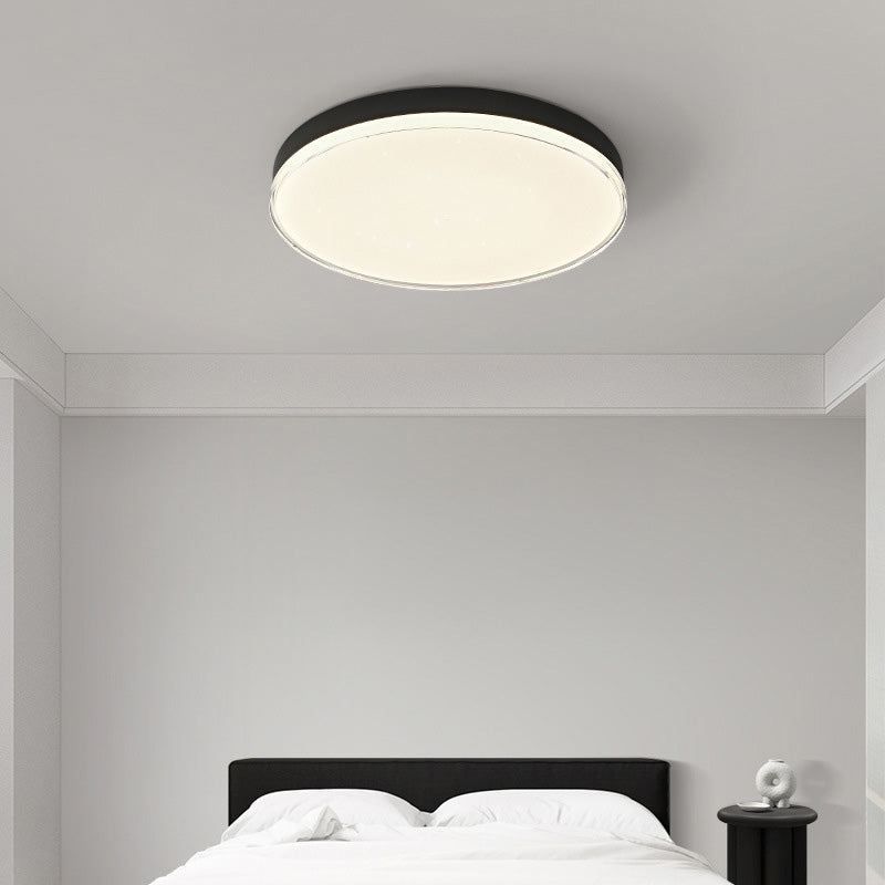 Moderne unbedeutende Aluminiumacrylsauer-runde Schatten-LED-Unterputz-Deckenleuchte für Schlafzimmer 