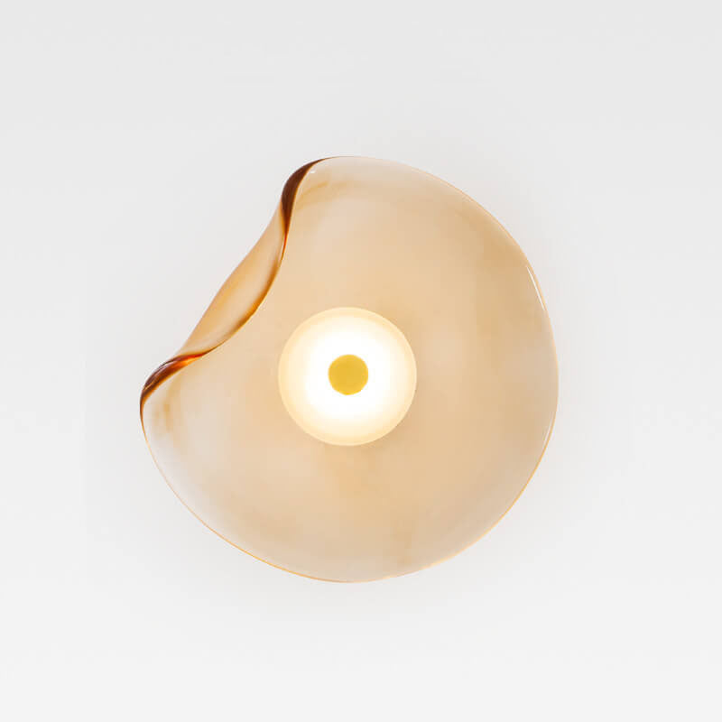 Nordic Modern Minimalist Glass Round Shape LED Wall Sconce Lamp