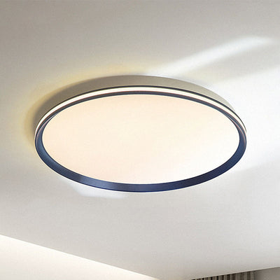 Luz de techo empotrada LED redonda acrílica moderna minimalista para dormitorio 