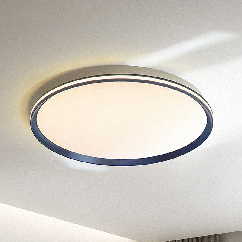 Luz de techo empotrada LED redonda acrílica moderna minimalista para dormitorio 