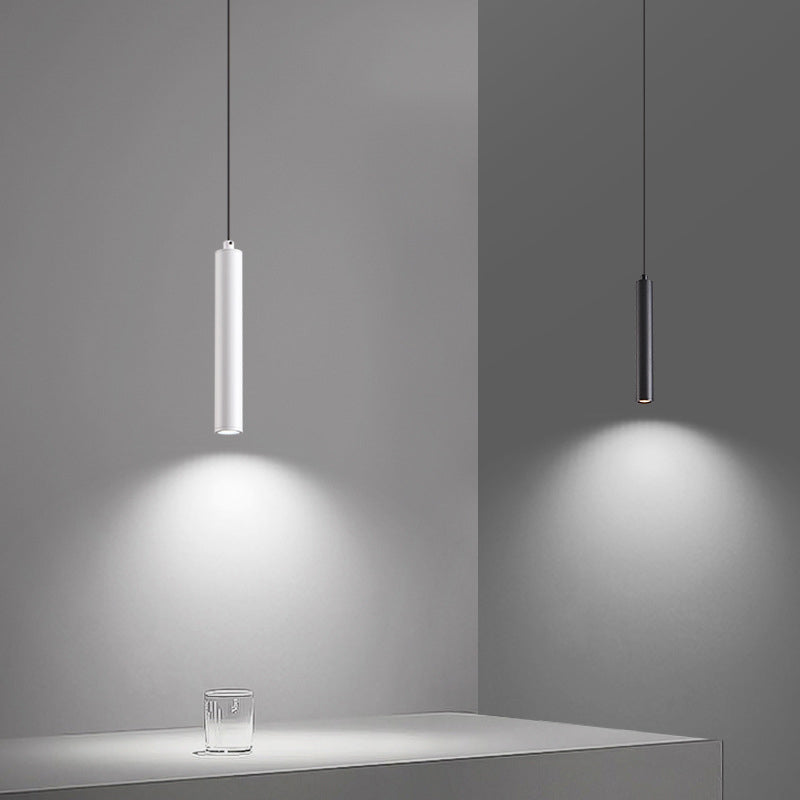 Suspension LED en bande de fer et d&