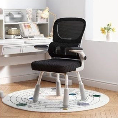 Zeitgenössischer skandinavischer Mesh-PP-Stahl-Schwamm-Quadrat-Schreibtischstuhl Rückenlehne Armlehne Drehbar Verstellbar für das Home Office 