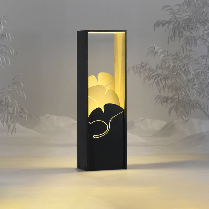 Lampe à LED étanche industrielle contemporaine pour pelouse, lumière de paysage pour patio extérieur 