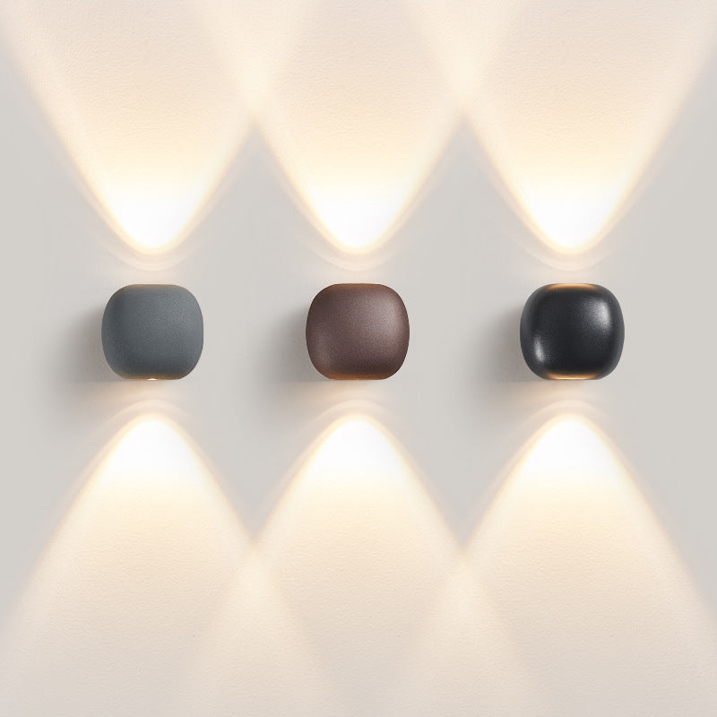 Modern Simplicity Aluminum Spherical LED Wall Sconce Lamp For Hallway