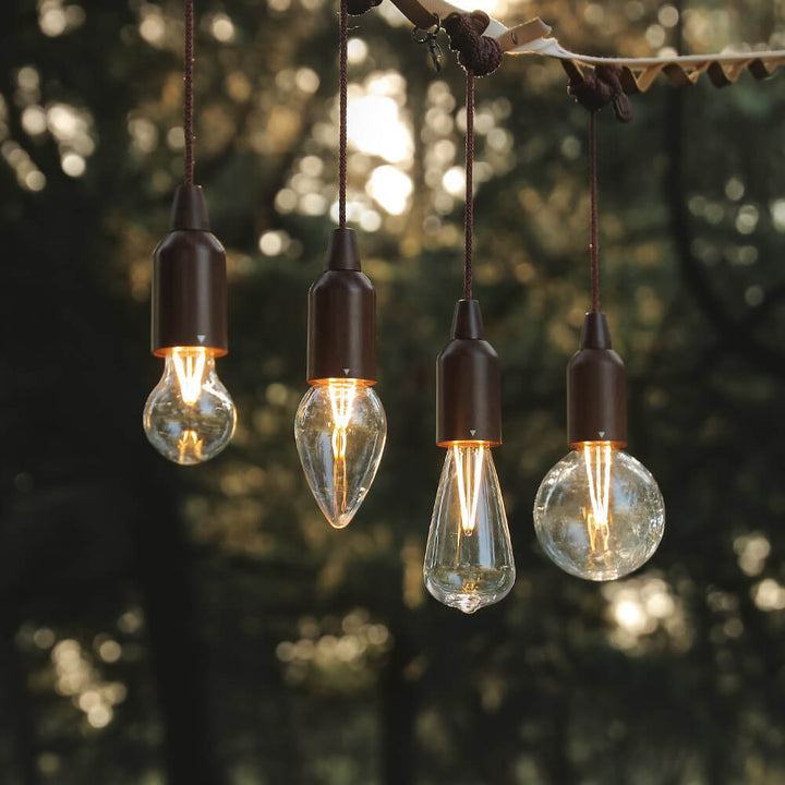 Contemporary Industrial Portable Waterproof PC ABS Round Cone Battery USB 1-Light Camping Outdoor Light