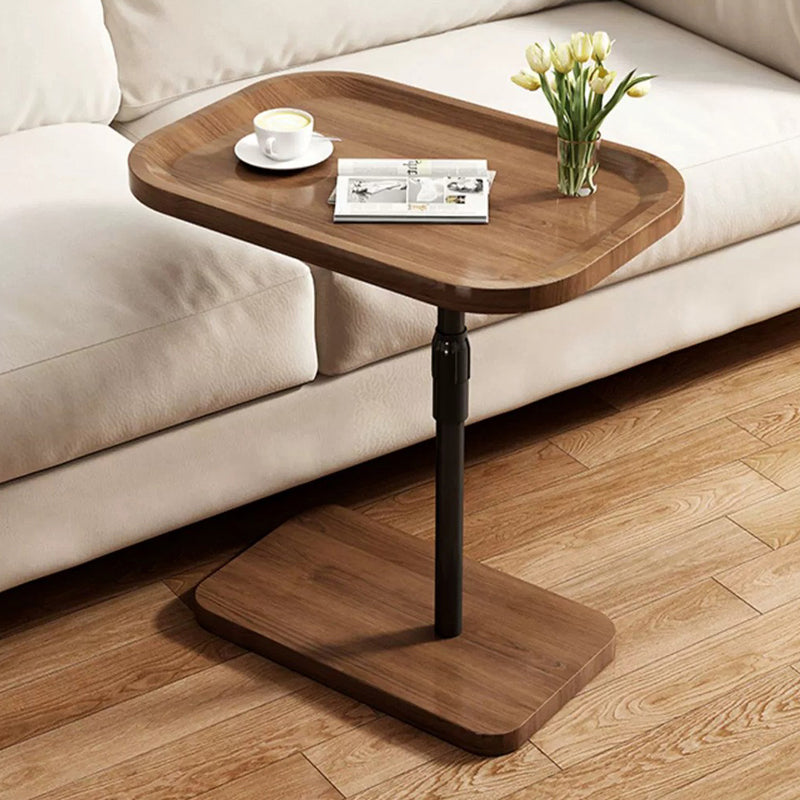Moderner minimalistischer rechteckiger künstlicher Paneel-Hardware-Beistelltisch für das Wohnzimmer 