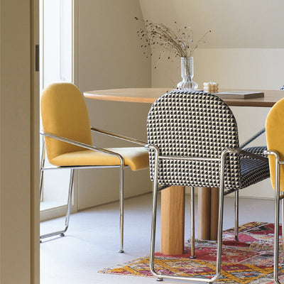 Zeitgenössischer nordischer quadratischer Samt-Edelstahlstuhl mit Rückenlehne und Armlehne für das Wohnzimmer 